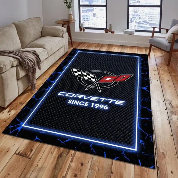 corvette c5 rug gift for corvette c5 lovers gift for him husband boyfriend car5202192516 blue ke8mm