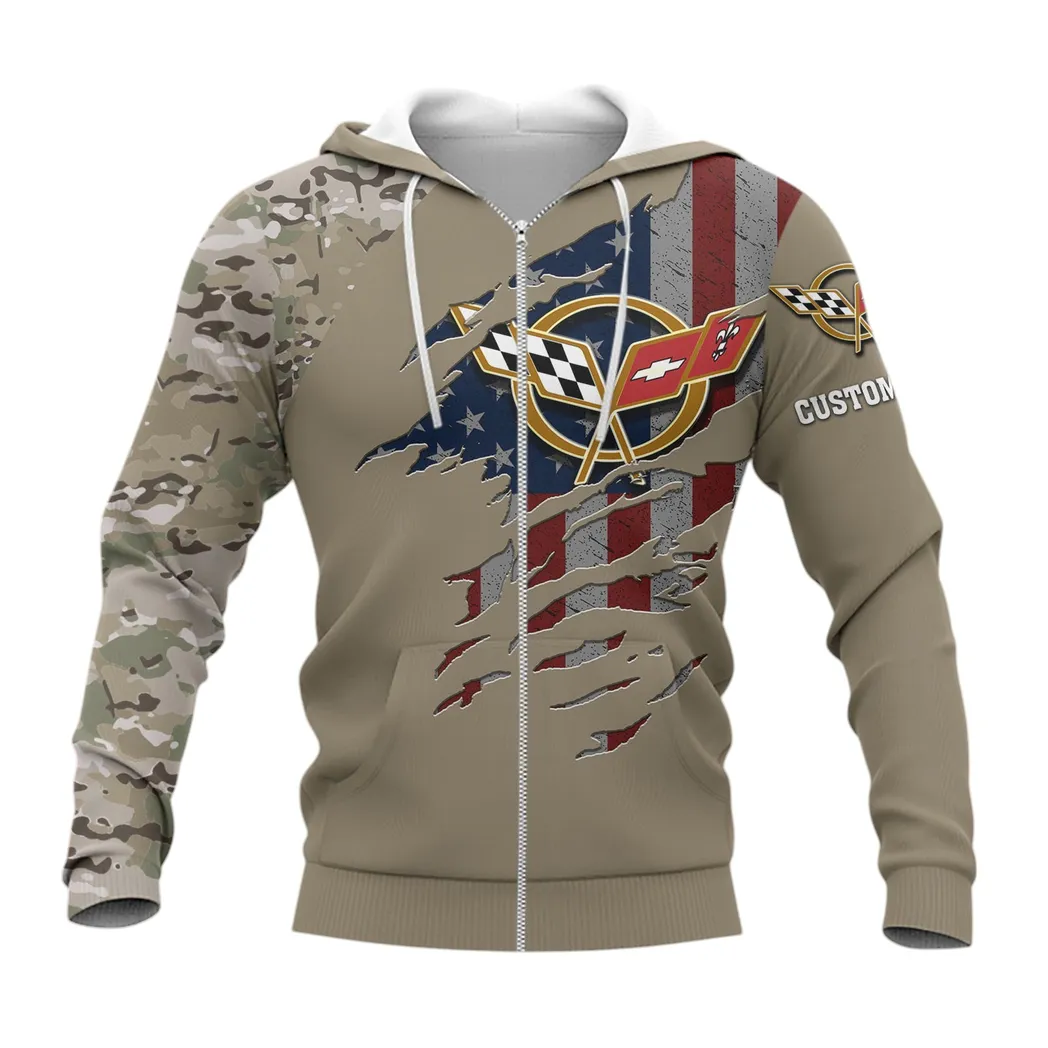 Corvette C5 Zipper Hoodie, Gift For Corvette C5 Lovers, Gift For Him, Husband, Boyfriend CAR46021725018-3