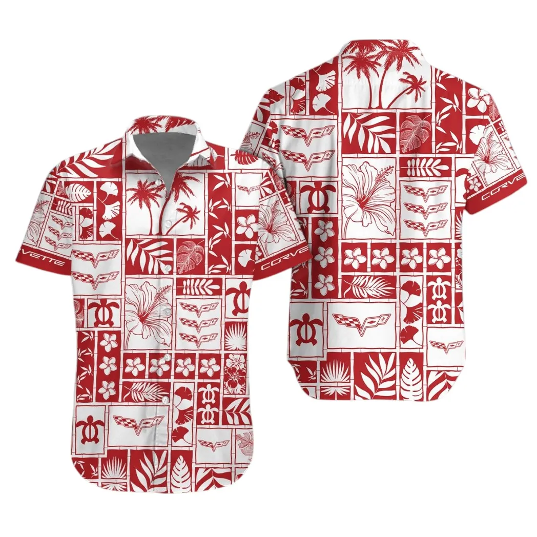 corvette c6 hawaiian shirt for men gift for corvette c6 lovers gift for him husband boyfriend car35021425080 1 fpurh