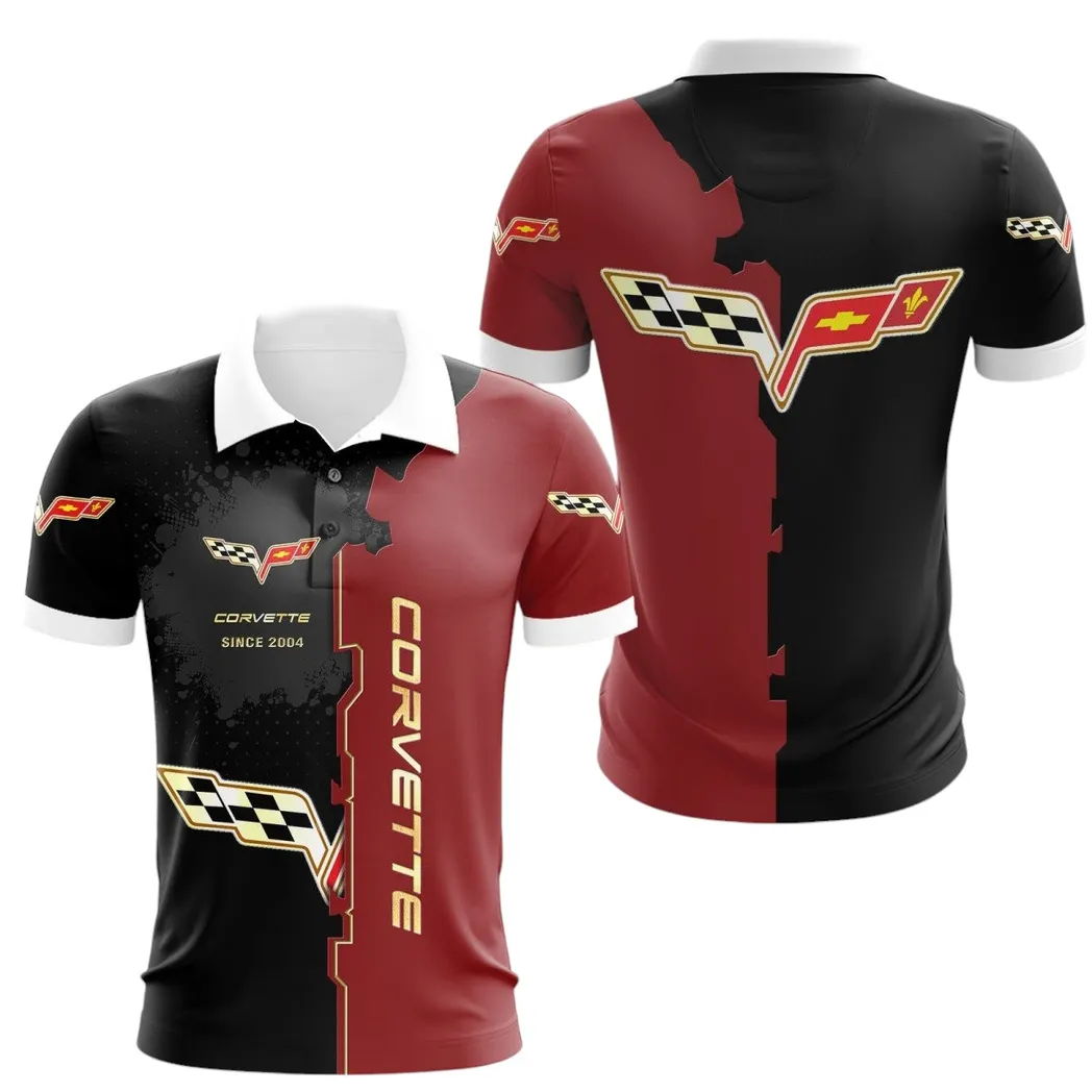 corvette c6 polo shirt gift for corvette c6 lovers gift for him husband boyfriend car44021725018 1 6vlnq
