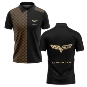 corvette c6 polo shirt lv style gift for corvette c6 lovers car176022525922 hibvy