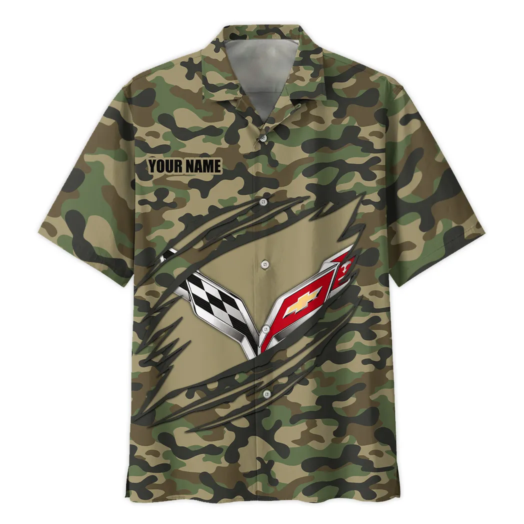 corvette c7 hawaiian shirt style camo oversized hawaiian car210040825753 cbnyf