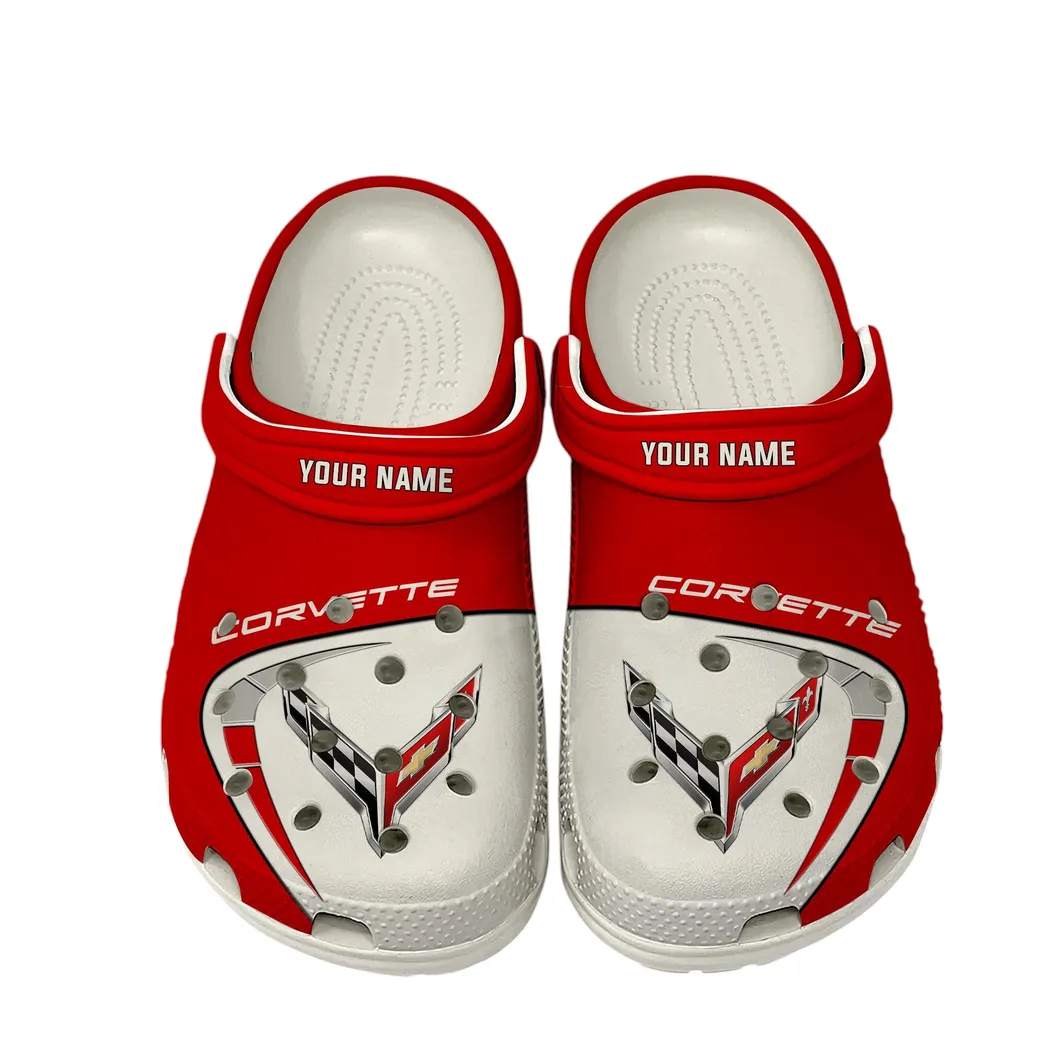 corvette crocs gift for corvette lover gift for him husband boyfriend car16802262514 white n7aju