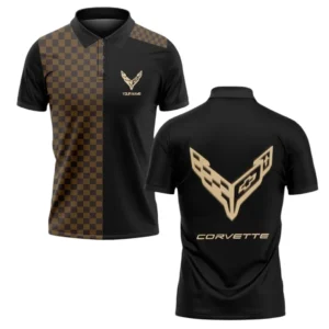 corvette polo shirt lv style gift for corvette lovers car176022525888 g1g4s