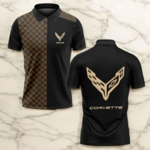 corvette polo shirt lv style gift for corvette lovers car176022525888 sqh8a