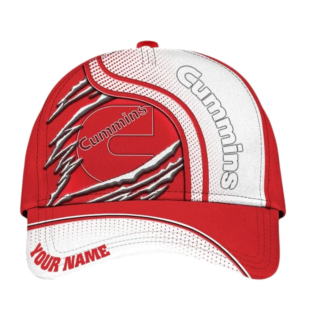 Cummins Classic Cap, Gift For Cummins Lovers, Gift For Him, Husband, Boyfriend CAR50021825023 - White