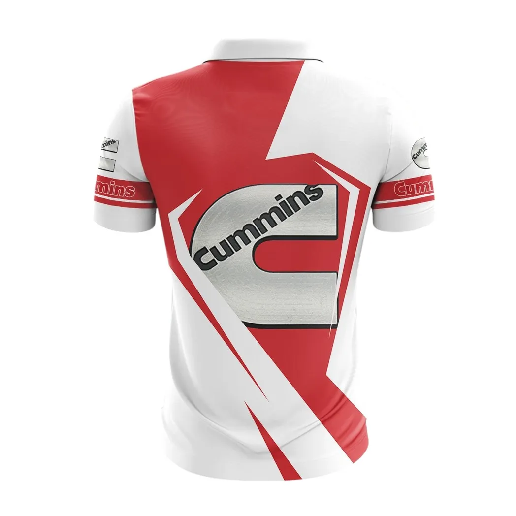 cummins zipper polo shirt gift for cummins lovers gift for him husband boyfriend car3202122583 eq8dy