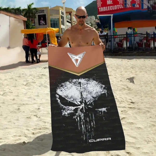 cupra beach towel gift for cupra lovers gift for him husband boyfriend car17302252515 9s4wy