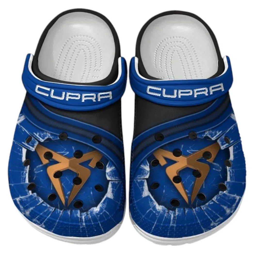 Cupra Crocs Clogs Men Women, Gift For Cupra Fan CAR188032025162 - Blue