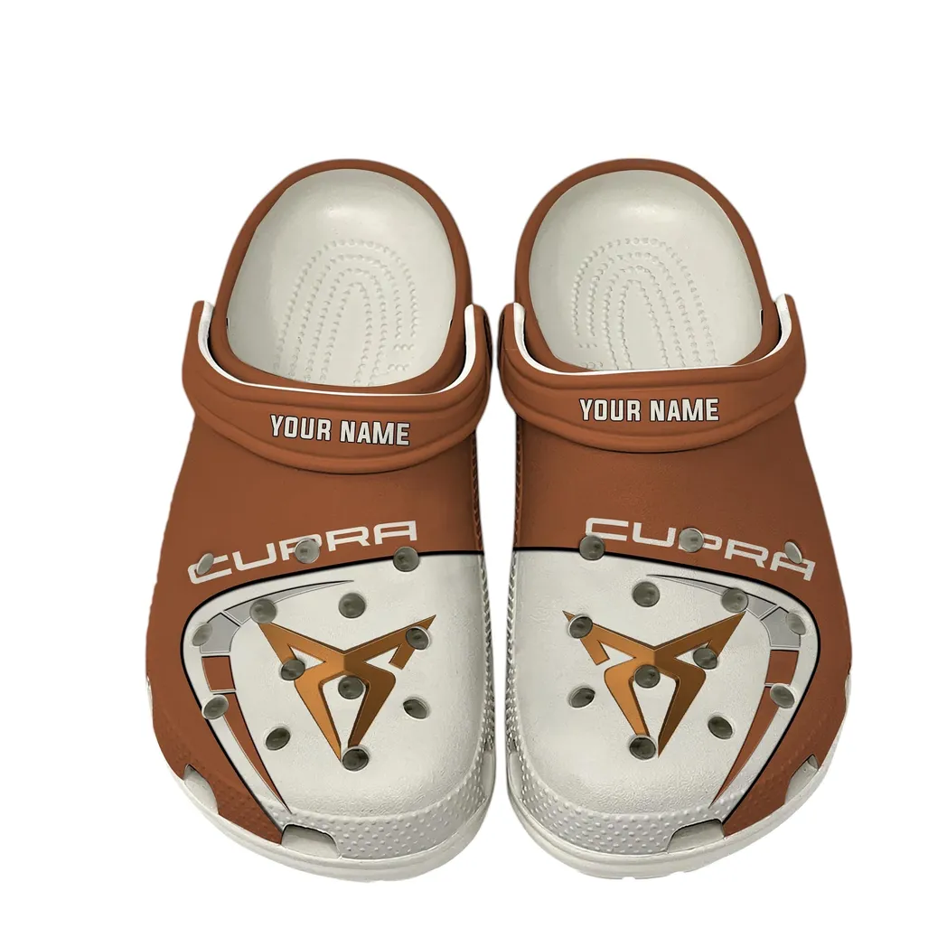 Cupra Crocs, Gift For Cupra Lover, Gift For Him, Husband, Boyfriend CAR16802262516 - White