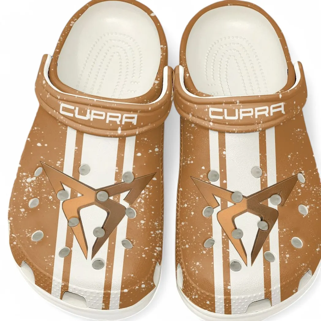 cupra crocs gift for cupra lovers gift for him husband boyfriend car62022025085 white haqpr