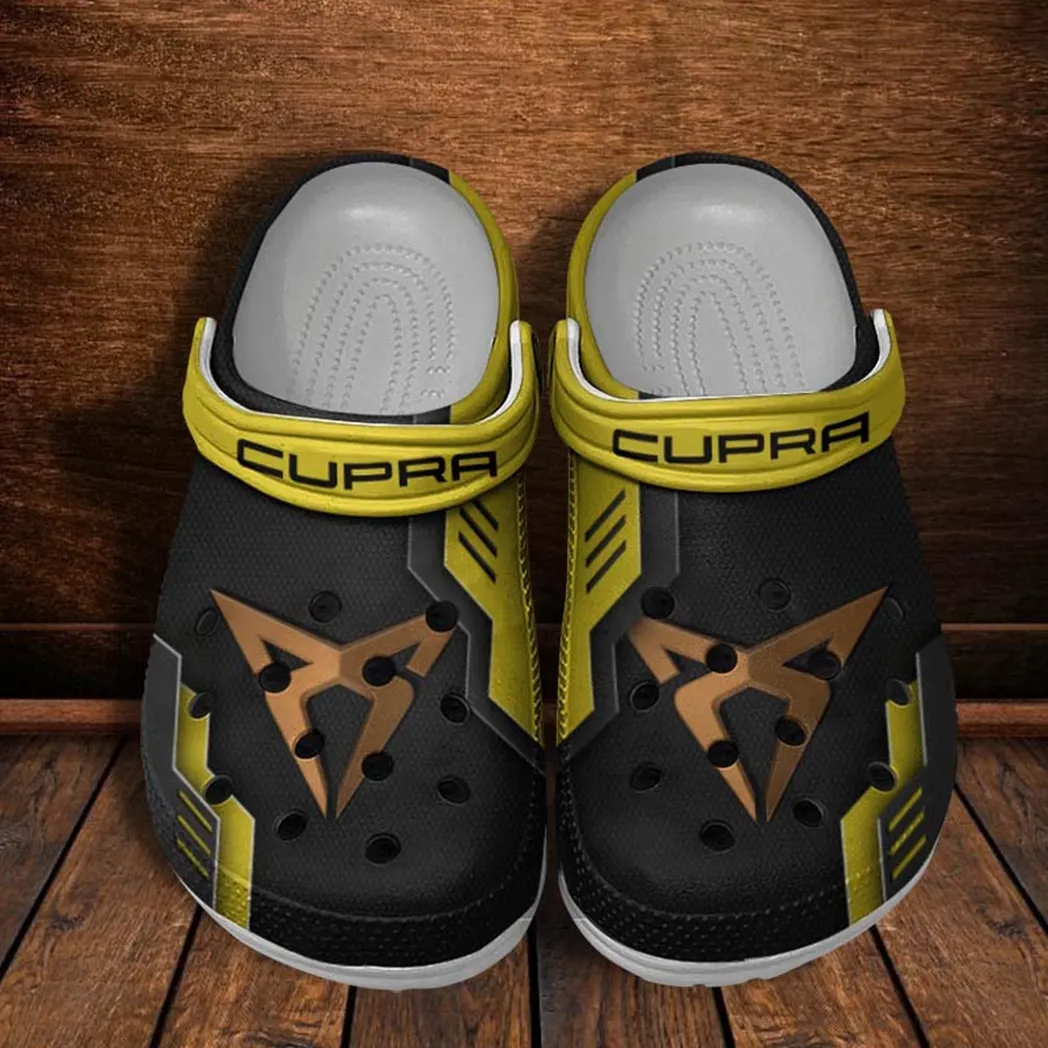 cupra crocs shoes clogs men women gift for cupra fan car185031525274 yellow c3syt