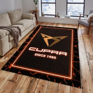 Cupra Rug, All Over Print Carpet For Cupra Lovers CAR5202192518 - Orange