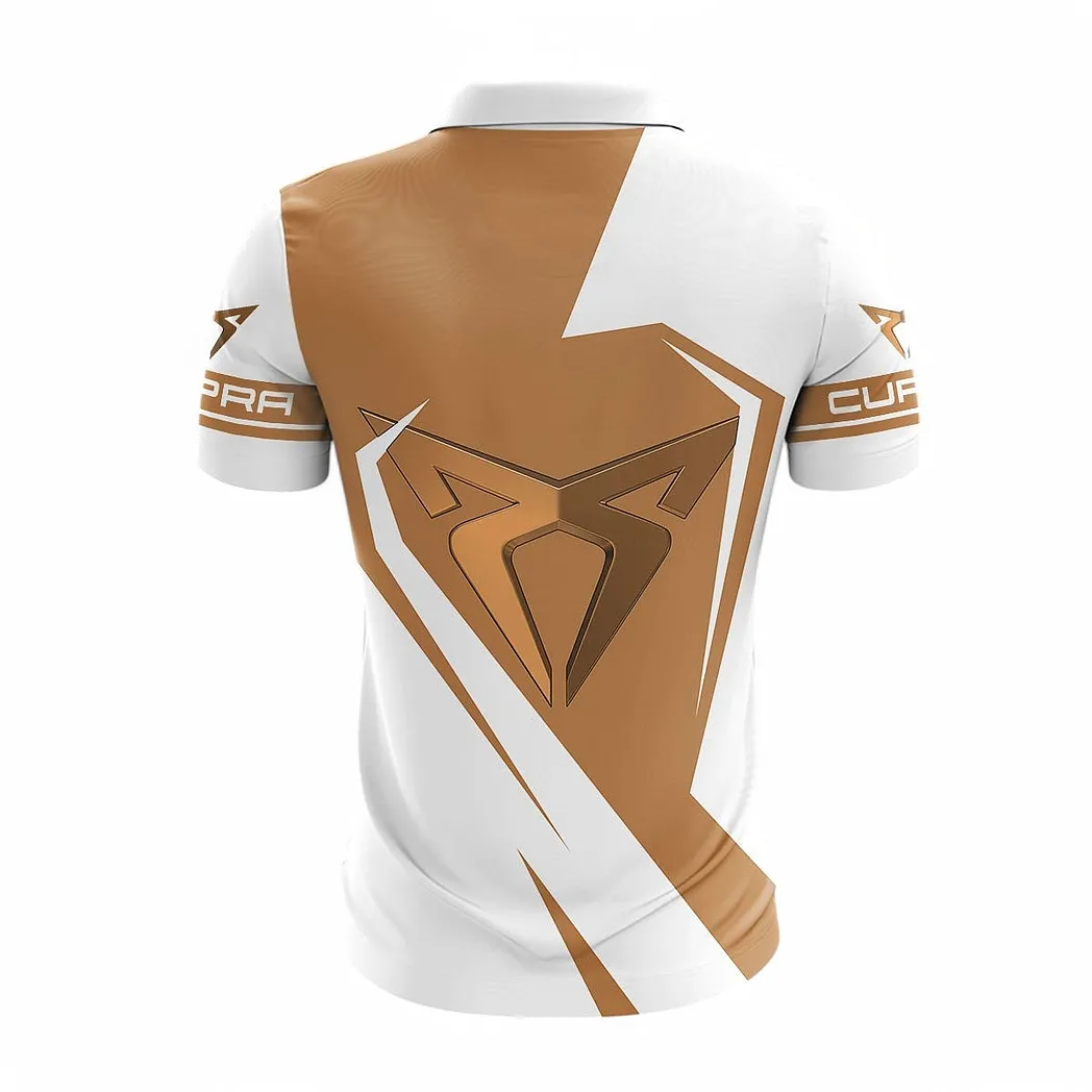 cupra zipper polo shirt for men gift for cupra fan car68022125966 bggha