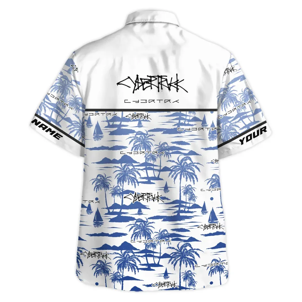 cybertruck custom hawaiian shirt for men gift for cybertruck fan car205031225723 tsoge