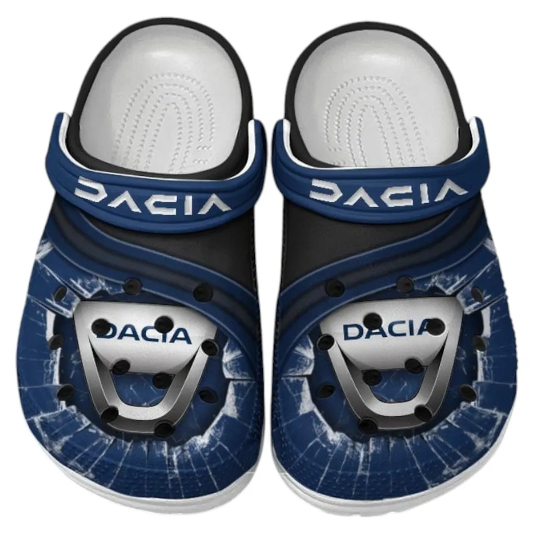 Dacia Crocs Clogs Men Women, Gift For Dacia Fan CAR188032025132 - Blue