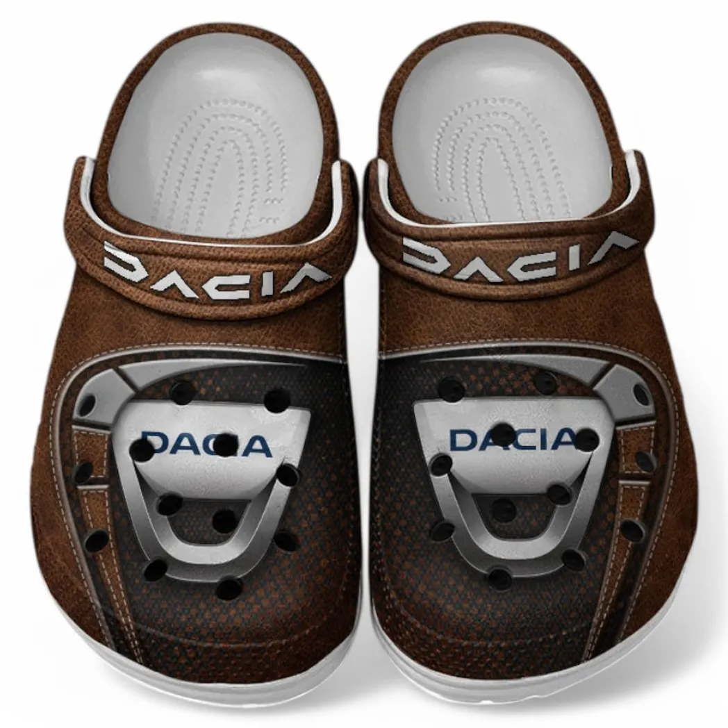 dacia crocs sandals for men women gift for dacia fan car177031425608 brown 6l80w