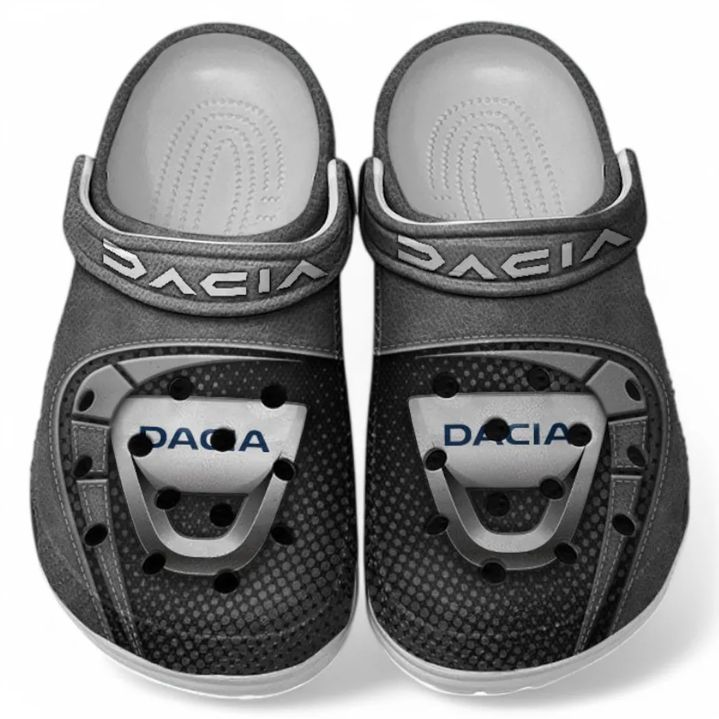 Dacia Crocs Sandals For Men Women, Gift For Dacia Fan CAR177031425608 - Gray