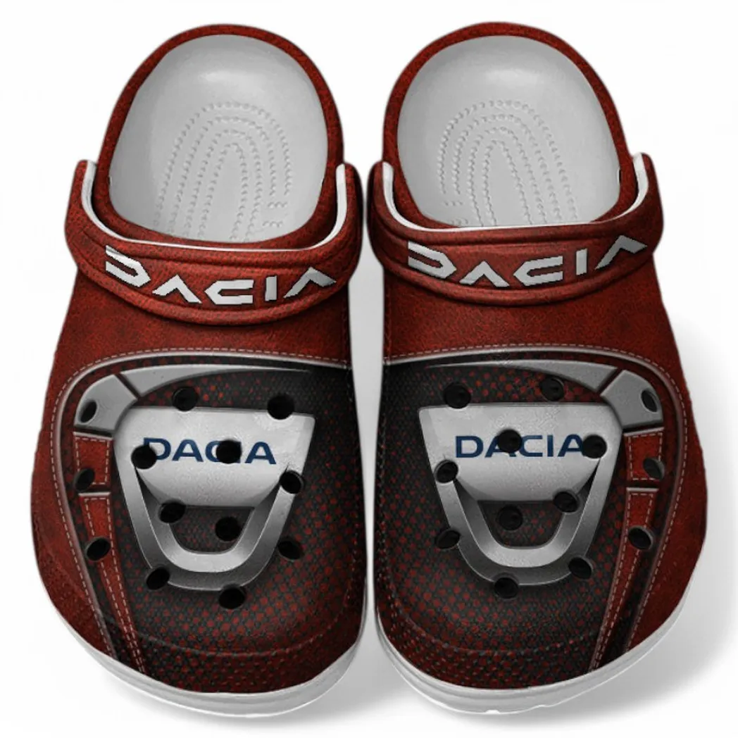 Dacia Crocs Sandals For Men Women, Gift For Dacia Fan CAR177031425608 - Red