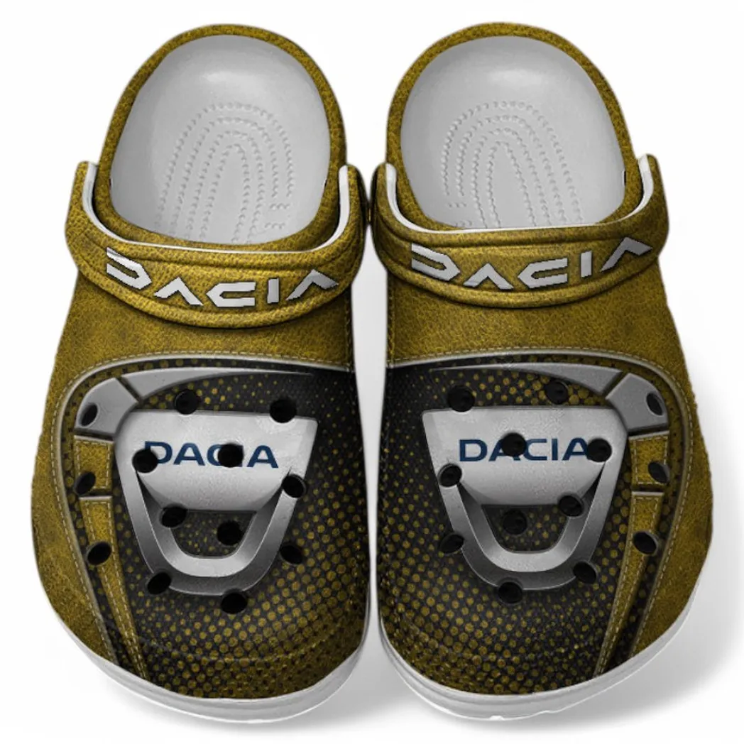 Dacia Crocs Sandals For Men Women, Gift For Dacia Fan CAR177031425608 - Yellow