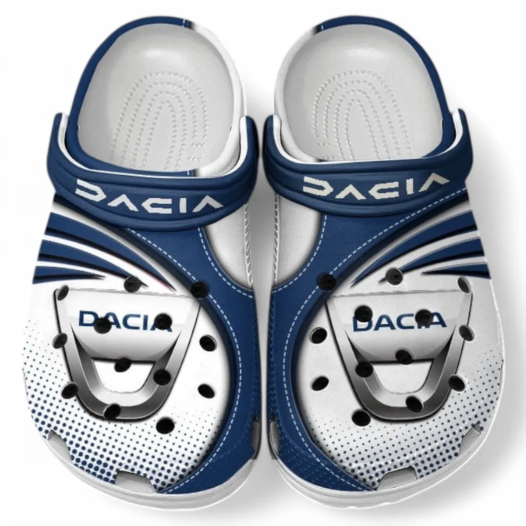 dacia crocs sandals for men women gift for dacia fan car181031525725 blue 41hms