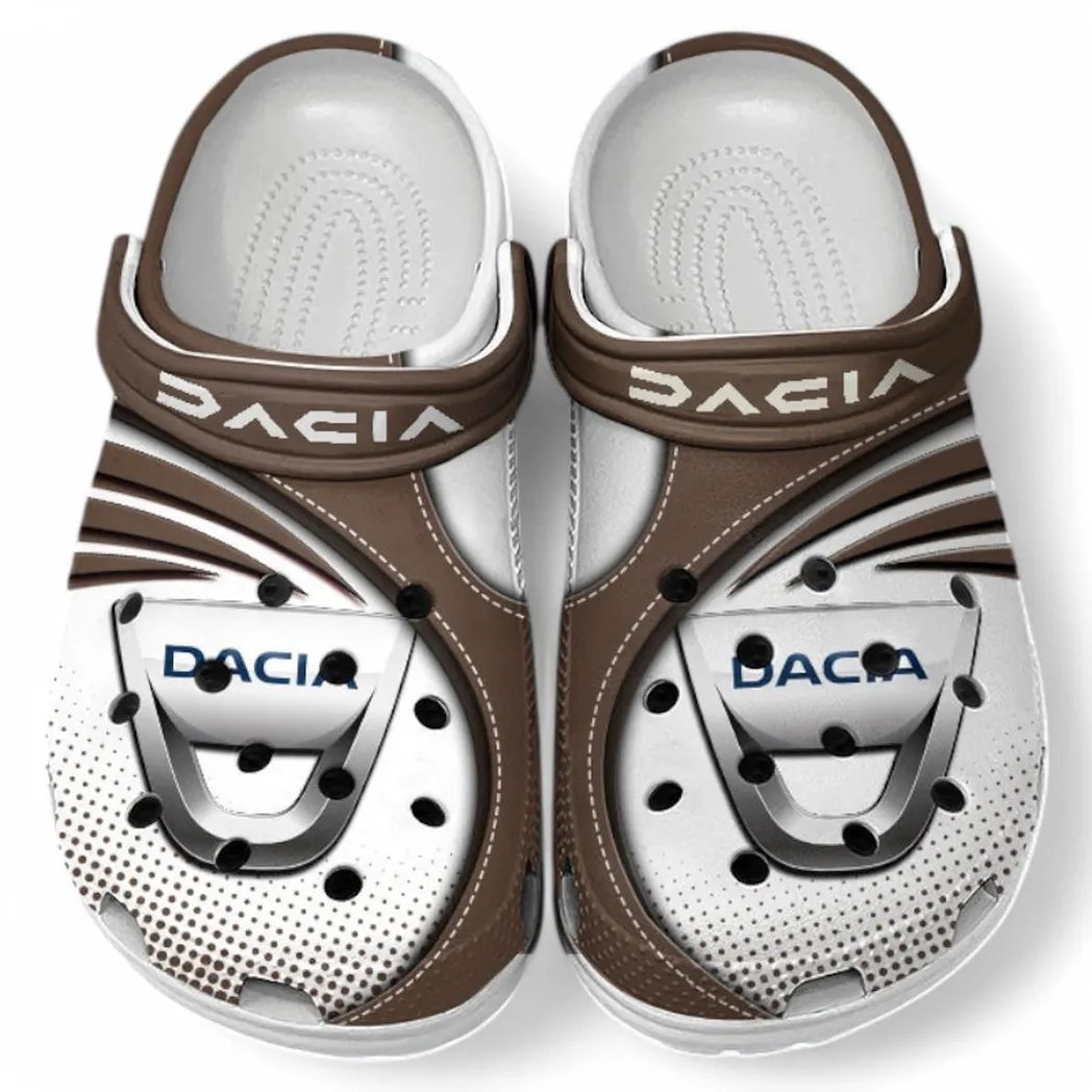 Dacia Crocs Sandals For Men Women, Gift For Dacia Fan CAR181031525725 - Brown