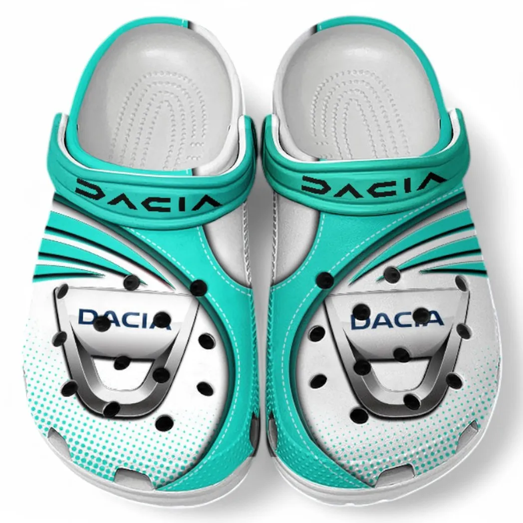 dacia crocs sandals for men women gift for dacia fan car181031525725 cyan 32f7j