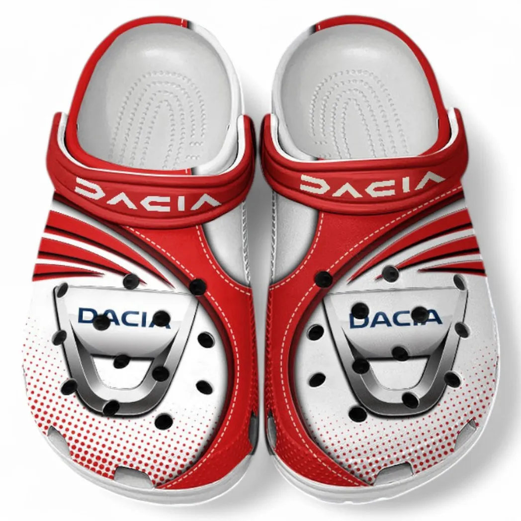 Dacia Crocs Sandals For Men Women, Gift For Dacia Fan CAR181031525725 - Red