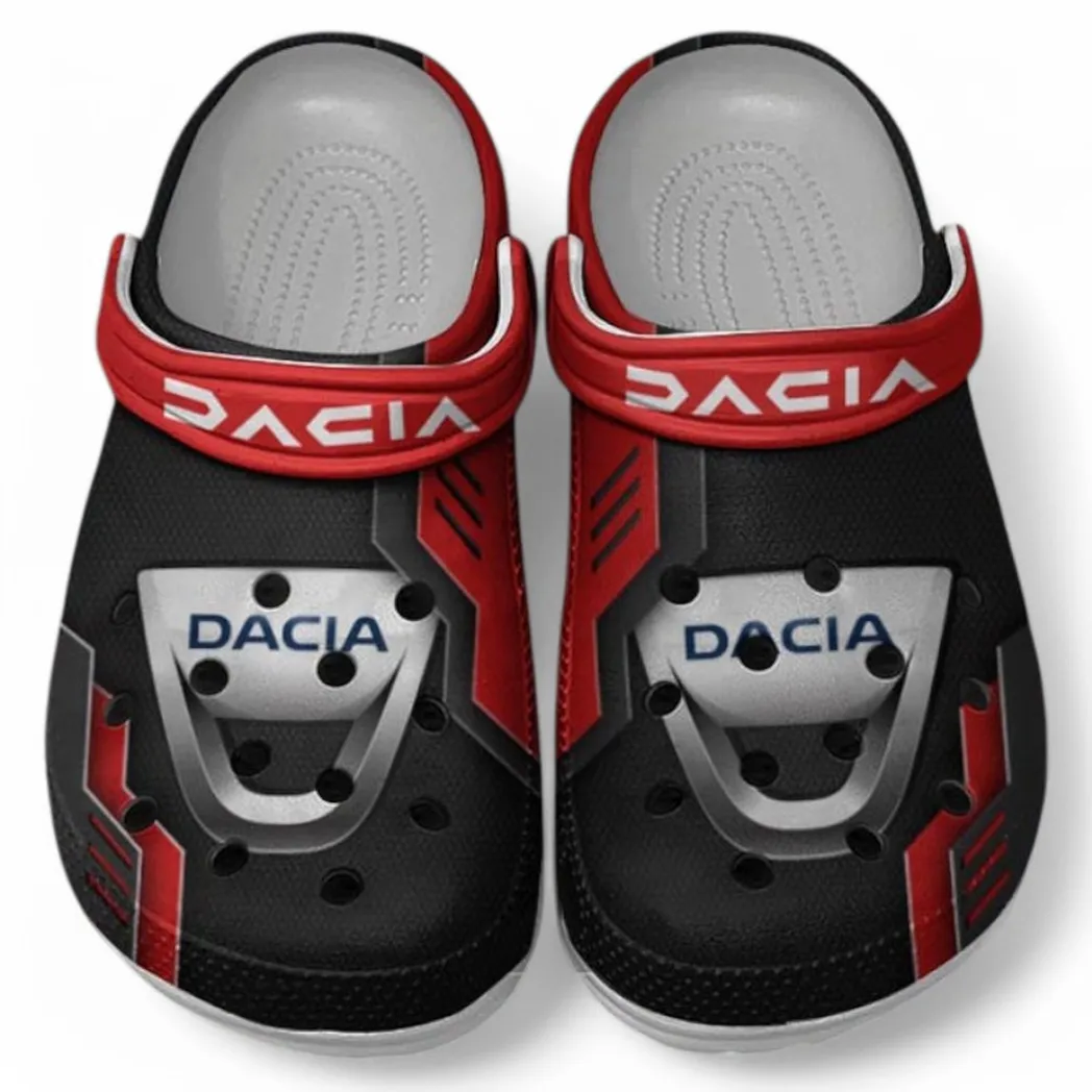Dacia Crocs Shoes, Clogs Men Women, Gift For Dacia Fan CAR185031525242 - Red