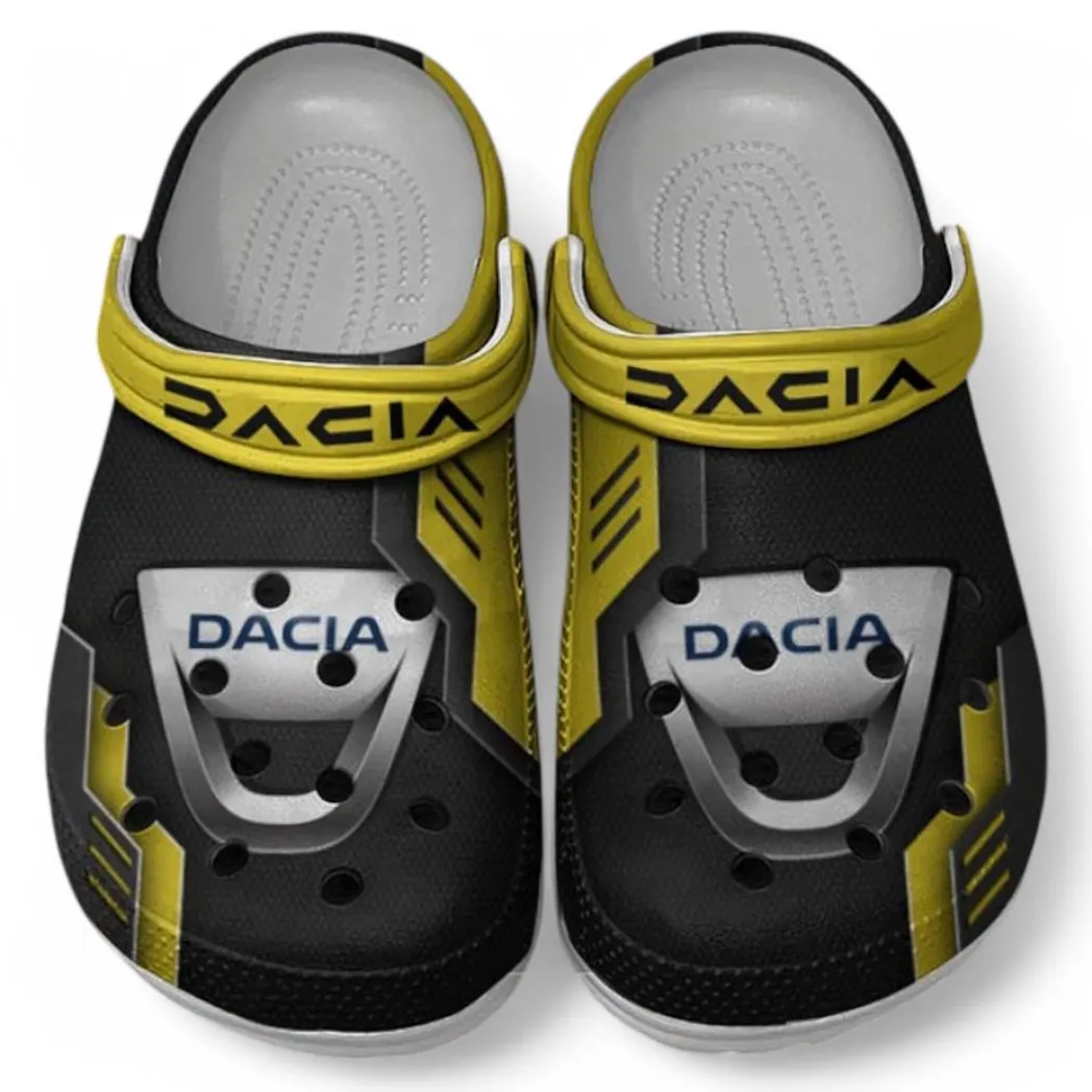 dacia crocs shoes clogs men women gift for dacia fan car185031525242 yellow uepcr