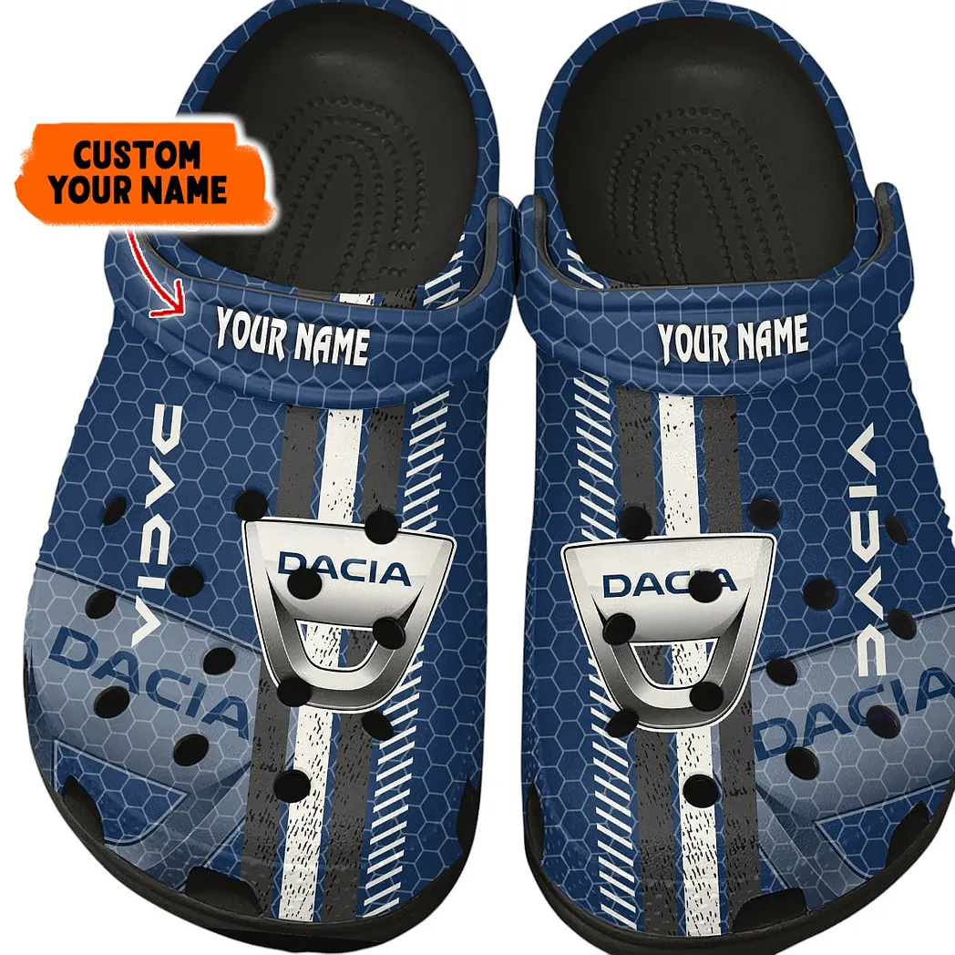 dacia crocs shoes gift for dacia lovers birthday gift for husband boyfriend car82022025582 black hayec