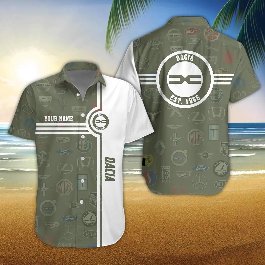 dacia hawaiian shirt for men all logo gift for dacia fan car174022525021 r8bqi
