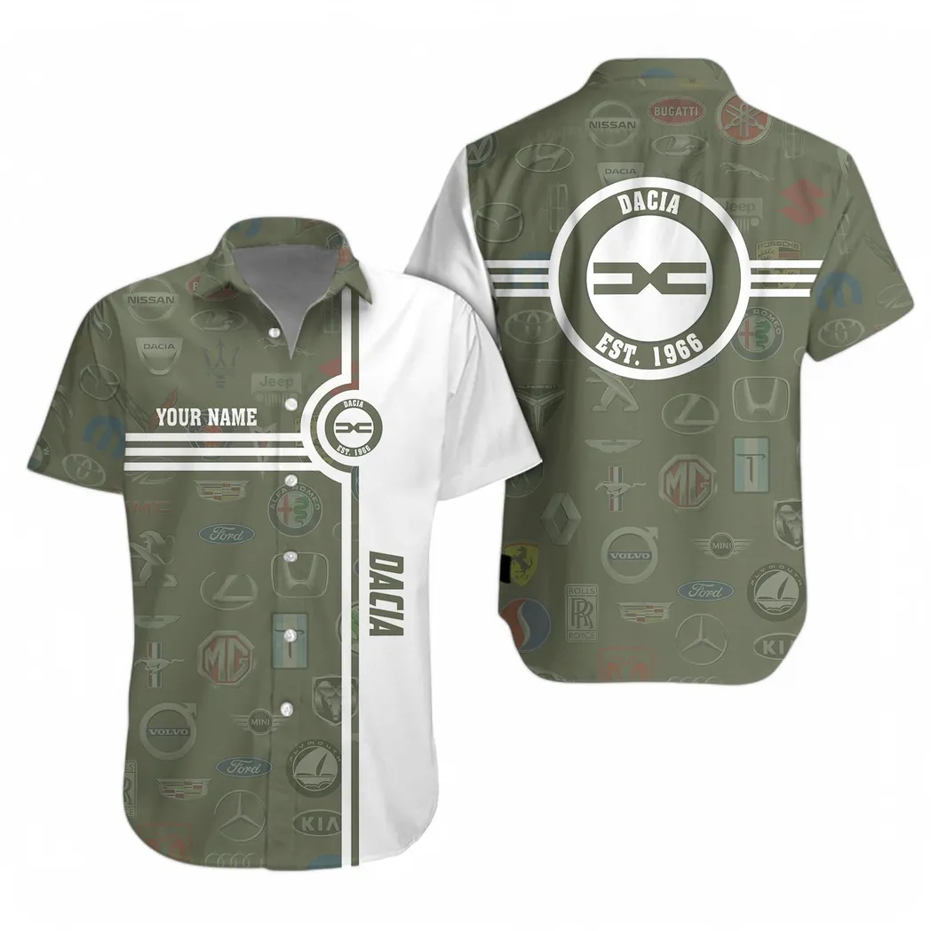 dacia hawaiian shirt for men all logo gift for dacia fan car174022525021
