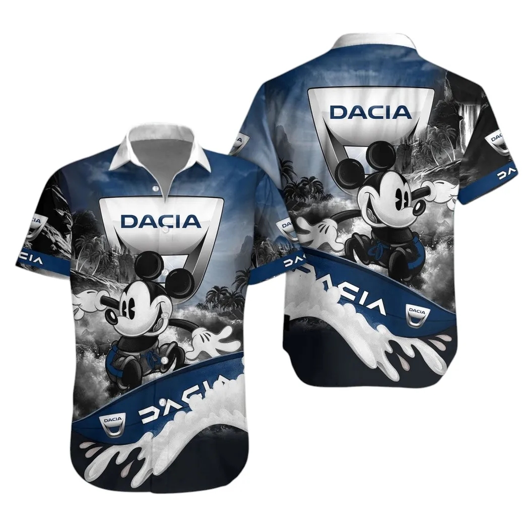 dacia hawaiian shirt for men gift for dacia lovers gift for him husband boyfriend car53030625025