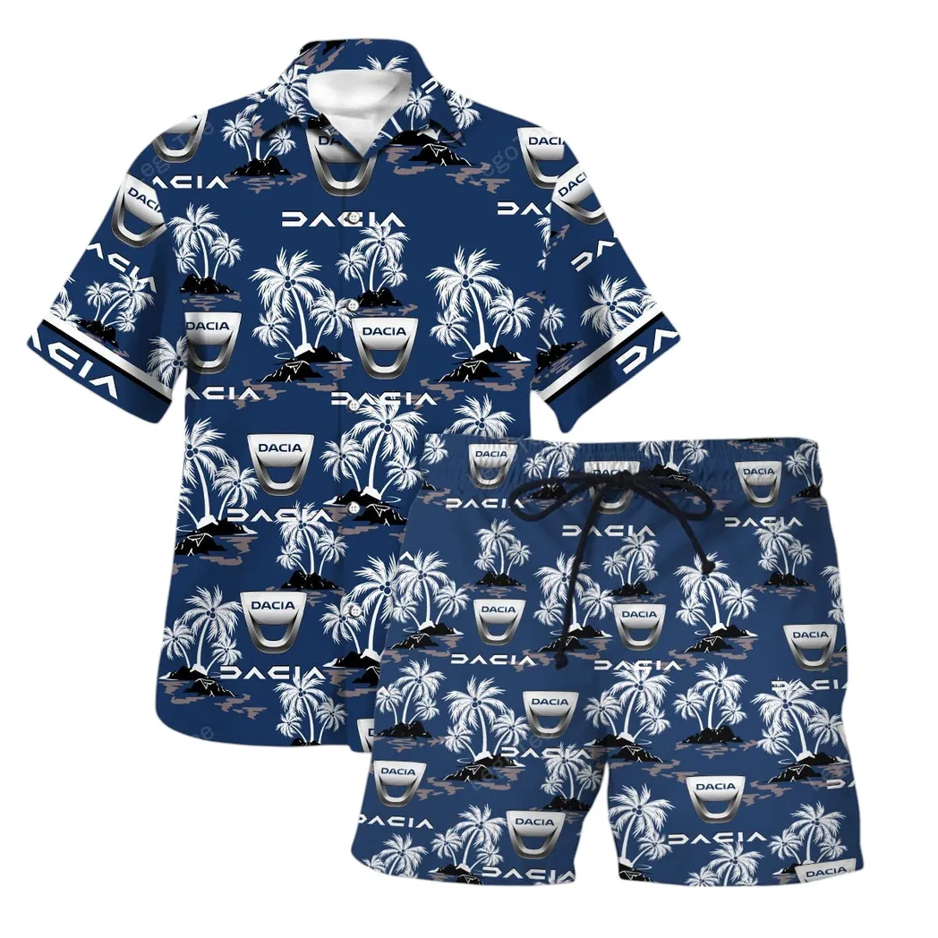 dacia hawaiian shirt set for men gift for dacia lovers gift for him husband boyfriend car144021125512 1