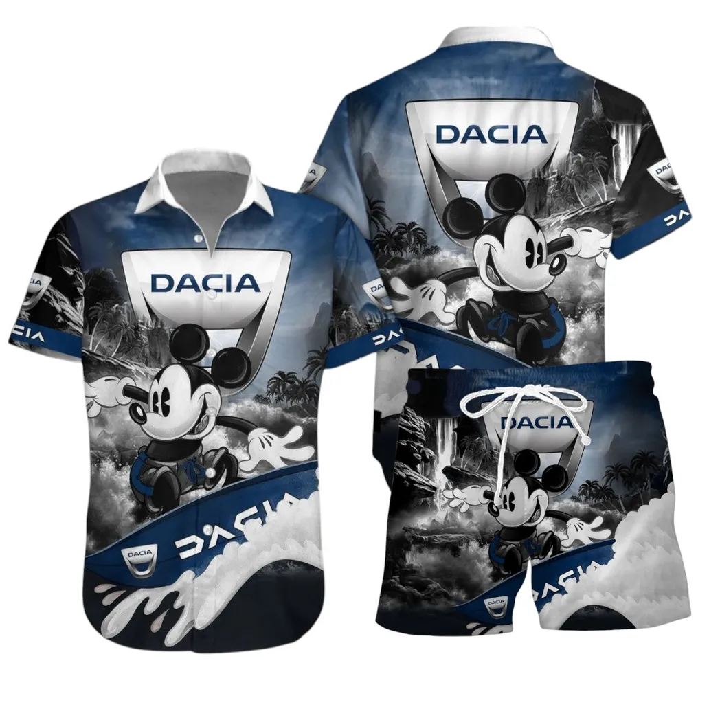 dacia hawaiian shirt set gift for dacia lovers gift for him husband boyfriend car53030625025 hzfqv