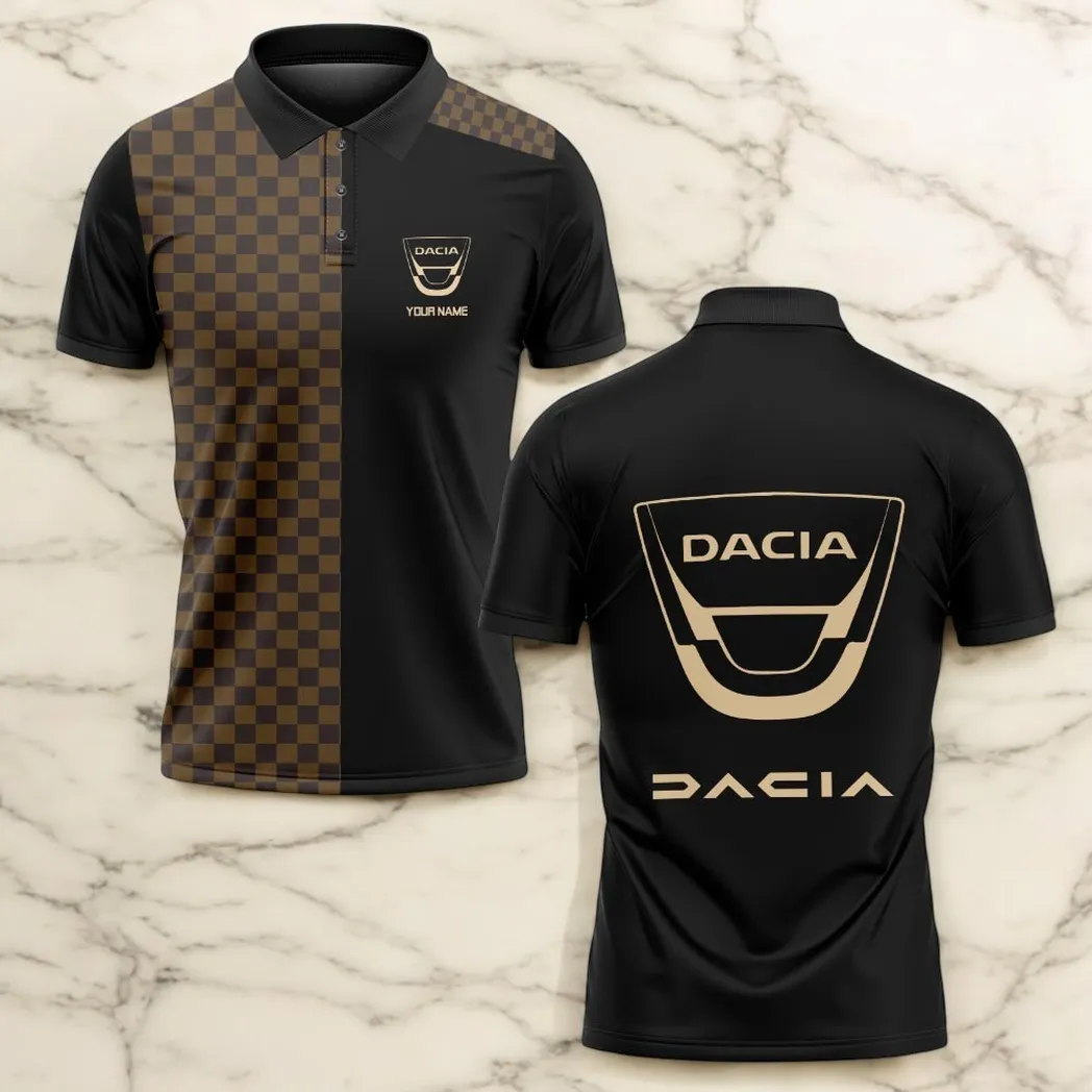 dacia polo shirt lv style gift for dacia lovers car176022525908