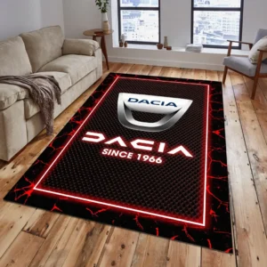 Dacia Rug, All Over Print Carpet For Dacia Lovers CAR5202192519 - Red