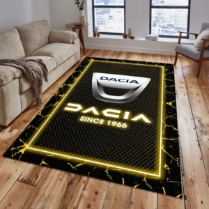 Dacia Rug, All Over Print Carpet For Dacia Lovers CAR5202192519 - Yellow