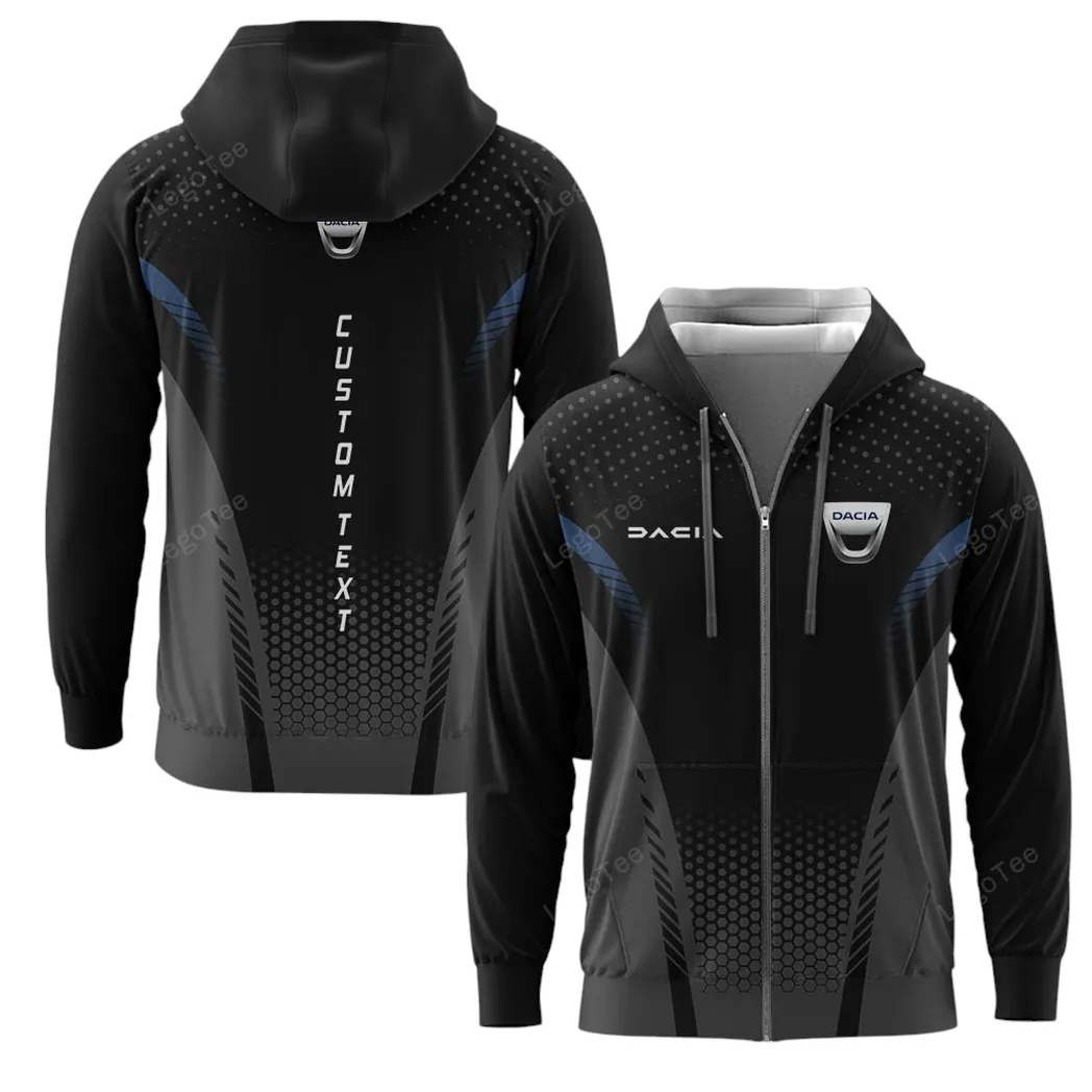 Dacia Zipper Hoodie, Gift For Dacia Lovers, Gift For Him, Husband, Boyfriend CAR10803122517