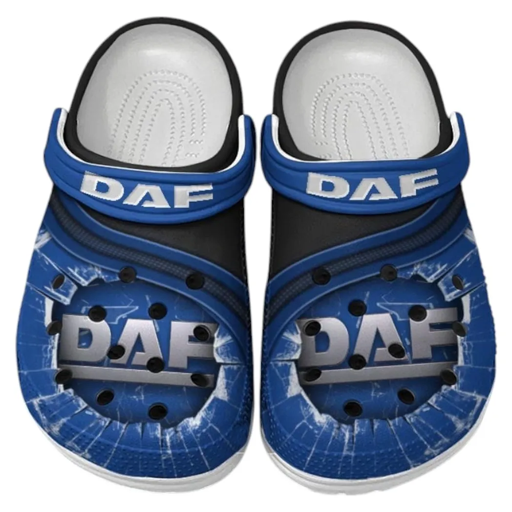 daf crocs clogs men women gift for daf fan car188032025144 blue