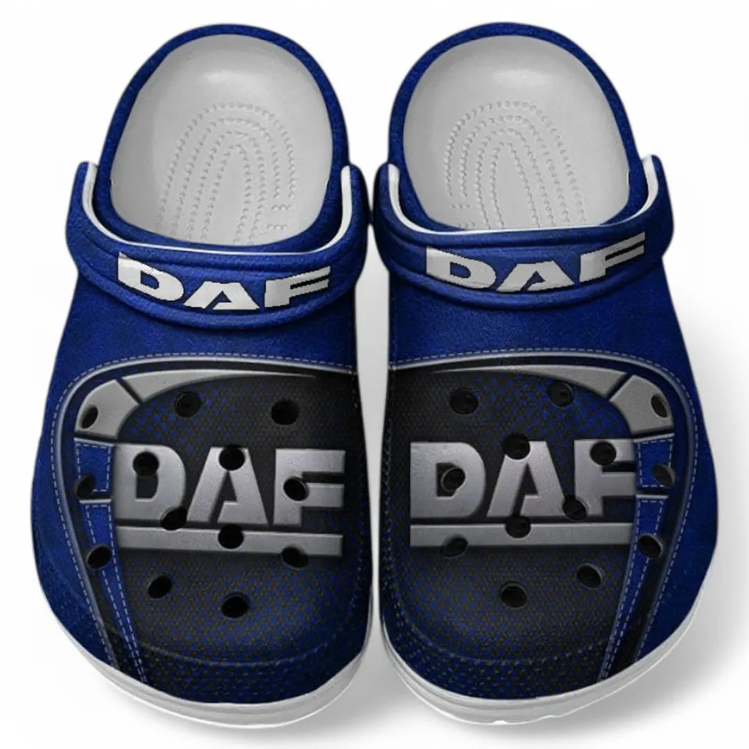 DAF Crocs Sandals For Men Women, Gift For DAF Fan CAR177031425579 - Blue