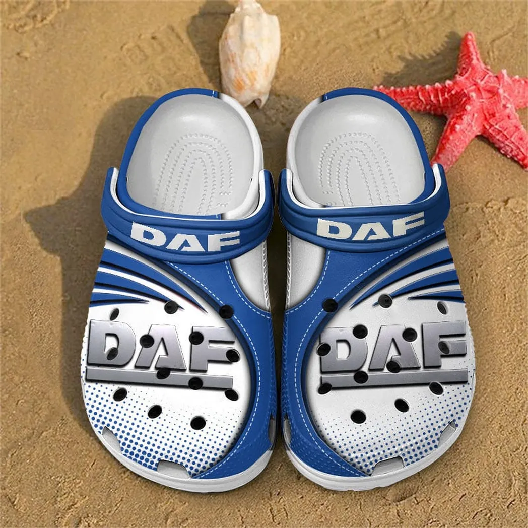 daf crocs sandals for men women gift for daf fan car181031525724 blue cgbej