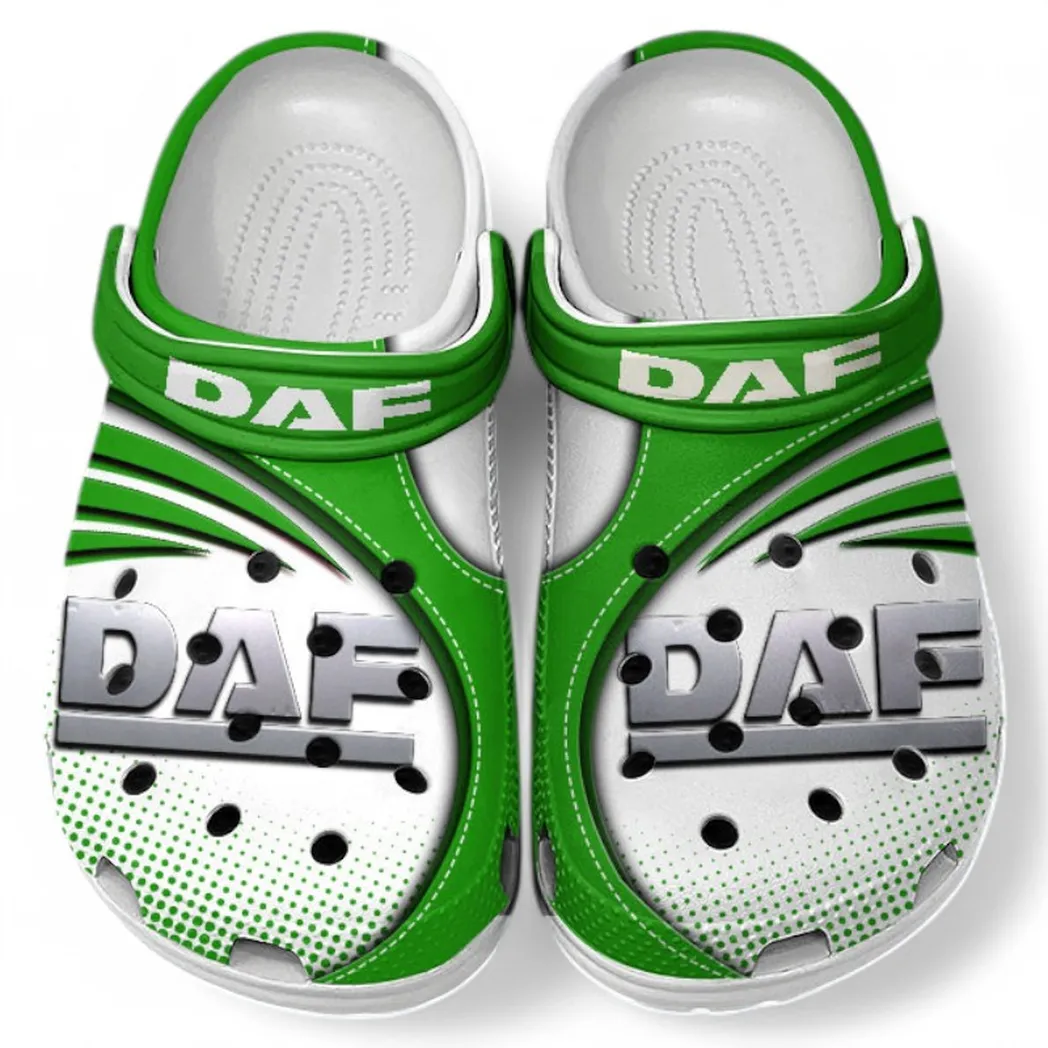 DAF Crocs Sandals For Men Women, Gift For DAF Fan CAR181031525724 - Green