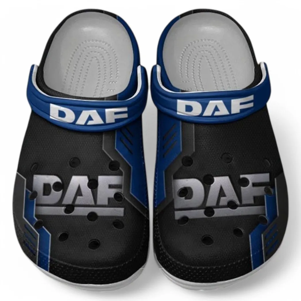 DAF Crocs Shoes, Clogs Men Women, Gift For DAF Fan CAR185031525260 - Blue