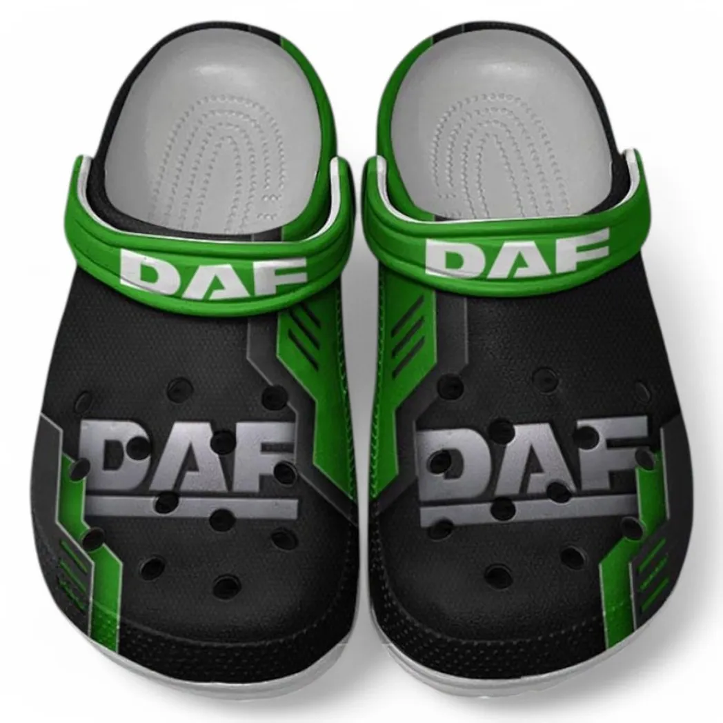 DAF Crocs Shoes, Clogs Men Women, Gift For DAF Fan CAR185031525260 - Green