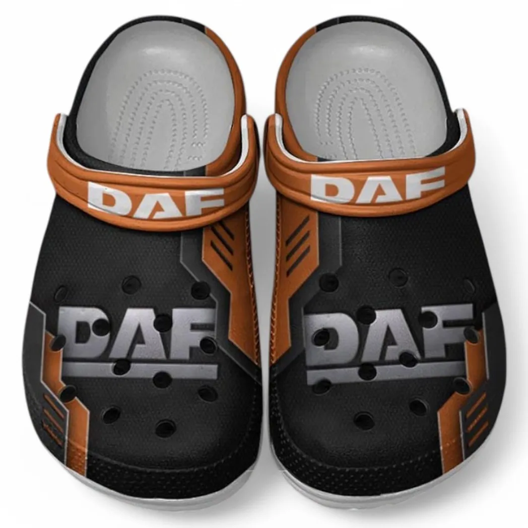 daf crocs shoes clogs men women gift for daf fan car185031525260 orange