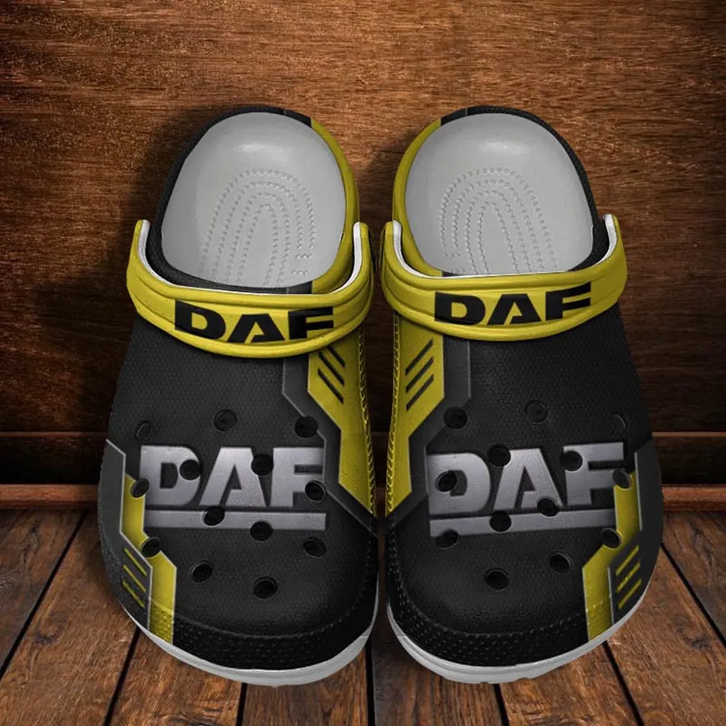 daf crocs shoes clogs men women gift for daf fan car185031525260 yellow 12lcc