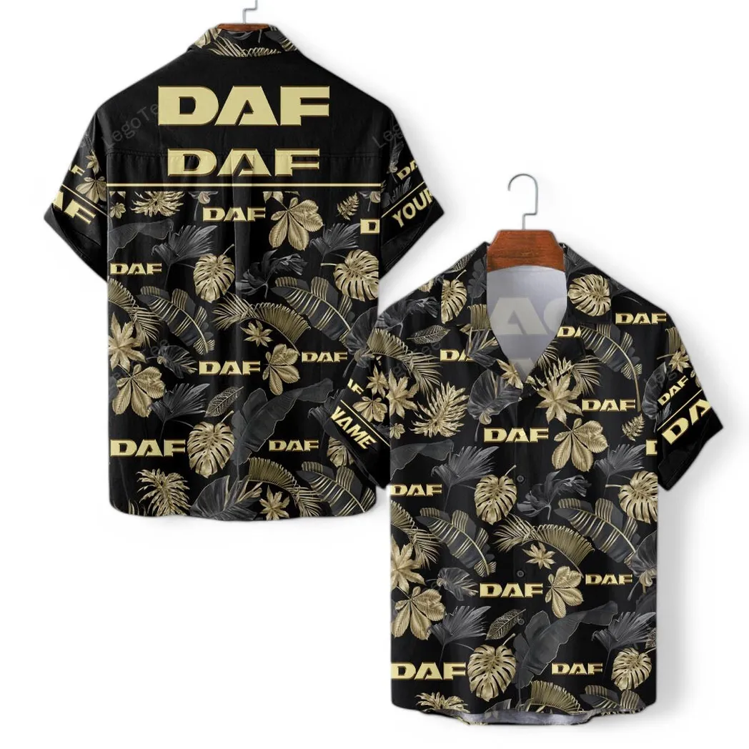 DAF Custom Hawaiian Shirts For Men, Gift For DAF Lovers, Gift For Him, Husband, Boyfriend CAR139021125127-2