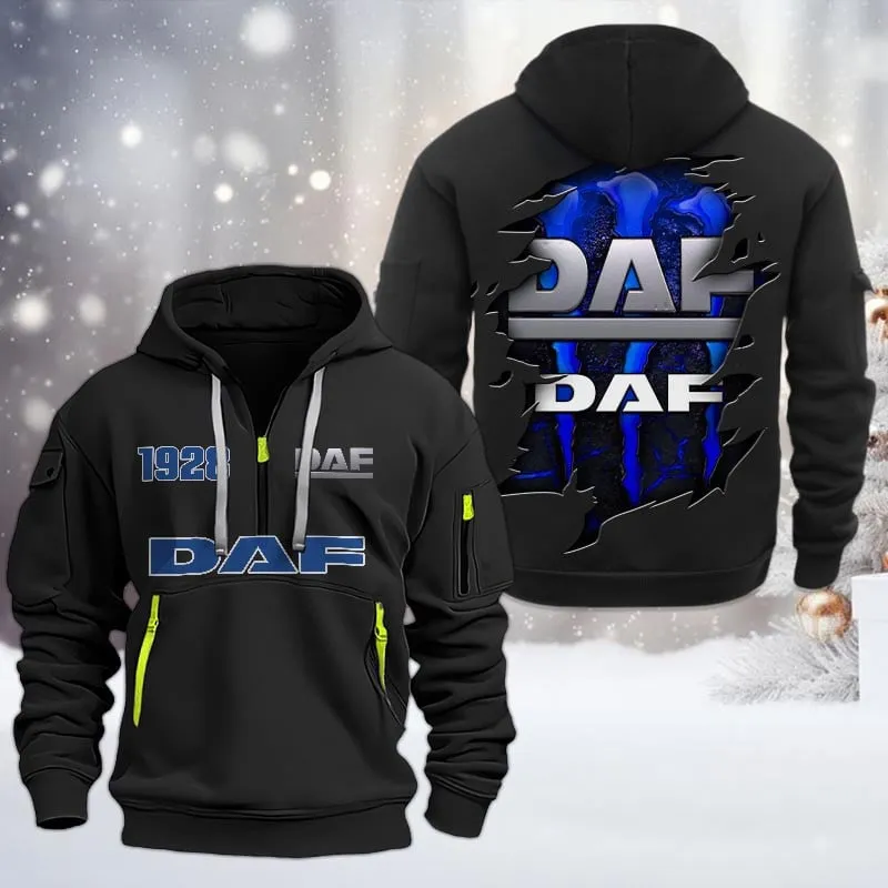 daf half zip hoodie all over print half zip hoodies for men car198032744 black 9zwpa